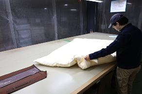 寝具ができるまでの流れ