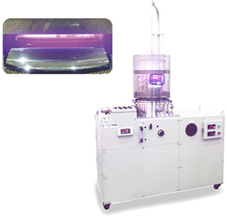 ベルジャー型 真空プラズマ照射装置（試験機）