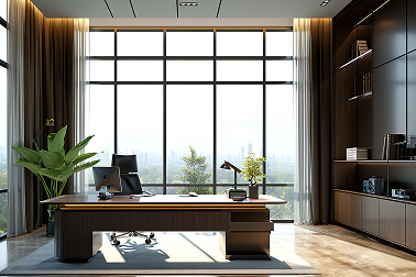 企業オフィス内