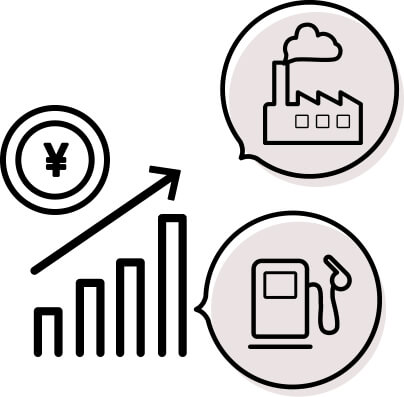 Rising fuel costs due to high crude oil prices that puts pressure on business operations